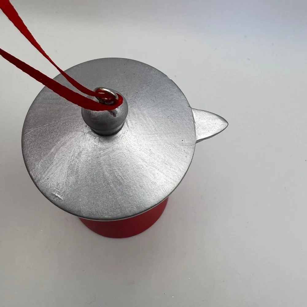 Hallmark red silver
